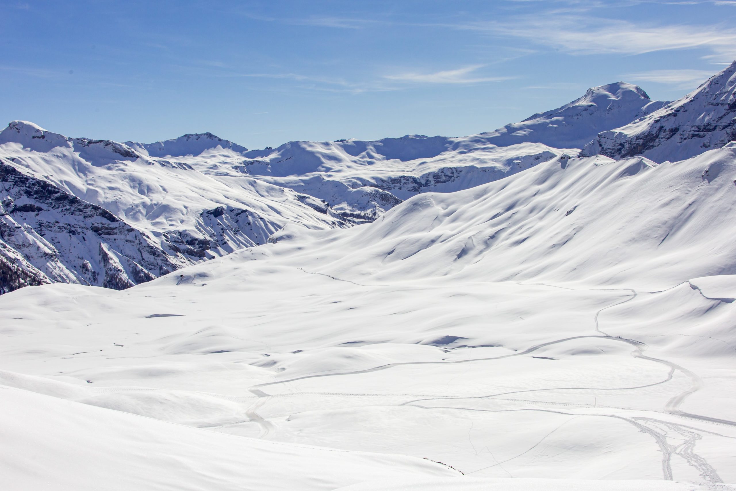 Plateau de Rocherousse Alpi Traineau Orcieres Merlette 1850 Champsaur Hautes Alpes Alpi Traineau Chiens de traineaux